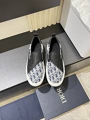 Dior Men's Slip-on Shoes with Oblique D0835B-08 - 5