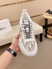 Dior Oblique Pattern Sneakers Code 058B60-02 - 4