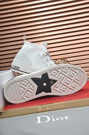 Dior Walk'n' Sneaker High Top Macrocannage D25B60-01 - 6