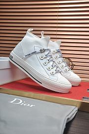 Dior Walk'n' Sneaker High Top Macrocannage D25B60-01 - 5
