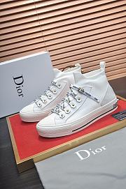 Dior Walk'n' Sneaker High Top Macrocannage D25B60-01 - 3