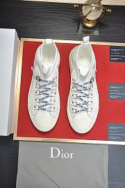 Dior Walk'n' Sneaker High Top Macrocannage D25B60-01 - 2