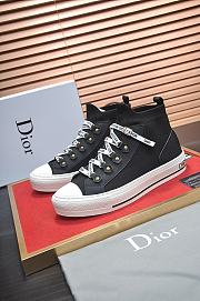 Dior Walk'n' Sneaker High Top Macrocannage D25B60-02 - 1