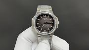 Patek Philippe Nautilus Silver White Watch P2546 - 5