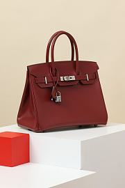 Hermes Birkin 30 HM5684 Size 30x23x15cm - 6