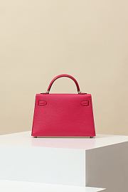 Hermes Kelly Crossbody Bag Crocodile HM9611 Size 19x12x6cm - 6