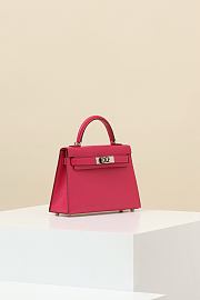 Hermes Kelly Crossbody Bag Crocodile HM9611 Size 19x12x6cm - 2