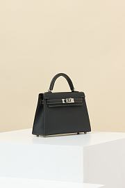 Hermes Kelly Crossbody Bag Crocodile HM9612 Size 19x12x6cm - 6