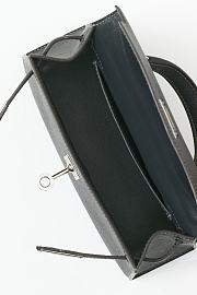 Hermes Kelly Crossbody Bag Crocodile HM9612 Size 19x12x6cm - 4