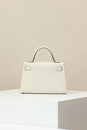 Hermes Kelly Crossbody Bag Crocodile HM9615 Size 19x12x6cm - 3