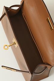 Hermes Kelly Crossbody Bag Crocodile HM9616 Size 19x12x6cm - 5