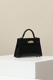 Hermes Kelly Crossbody Bag Crocodile HM9617 Size 19x12x6cm - 6