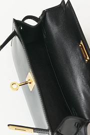 Hermes Kelly Crossbody Bag Crocodile HM9617 Size 19x12x6cm - 2