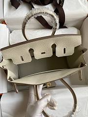 Hermes Togo Birkin 25 Handbag HM8870 Size 25x19x11cm - 5