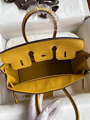 Hermes Togo Birkin 25 Handbag HM8871 Size 25x19x11cm - 4