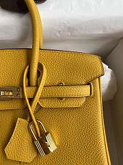 Hermes Togo Birkin 25 Handbag HM8871 Size 25x19x11cm - 3