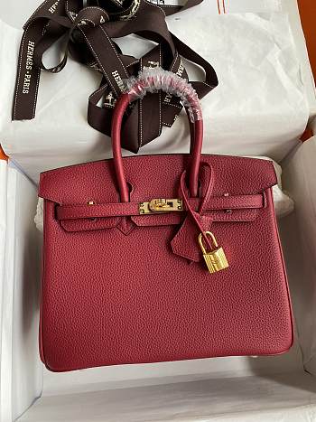 Hermes Togo Birkin 25 Handbag HM8872 Size 25x19x11cm