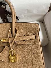 Hermes Togo Birkin 25 Handbag HM8876 Size 25x19x11cm - 2