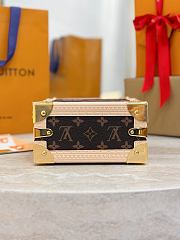 LV x TM MINI SQUARE TRUNK CHERRY M14040 Size 17x8x17cm - 4