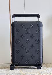 LV Black Embossed Trolley Size 35x23x53cm - 1