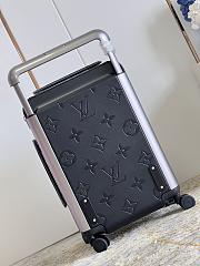 LV Black Embossed Trolley Size 35x23x53cm - 2