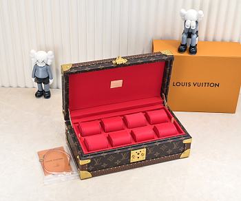 LV Coffret 8 Montres Watch Chest M4702B Size 35x20x13cm
