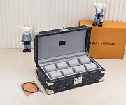 LV Coffret 8 Montres Watch Chest M4703B Size 35x20x13cm - 1