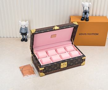 LV Coffret 8 Montres Watch Chest M4705B Size 35x20x13cm