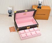LV Coffret 8 Montres Watch Chest M4705B Size 35x20x13cm - 4