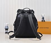 LV Montsouris Blason Denim Size 32x40x19cm - 5