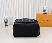 LV Montsouris Blason Denim Size 32x40x19cm - 4