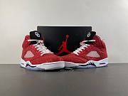 Air Jordan 5 Retro NCAA Pack Oklahoma Red HQ7978-600 - 3