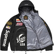 Supreme Vanson Leathers Shell Jacket Black - 5