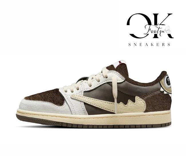 Air Jordan 1 x Travis Scott Low OG Mocha Labubu DM7866-717 - 1