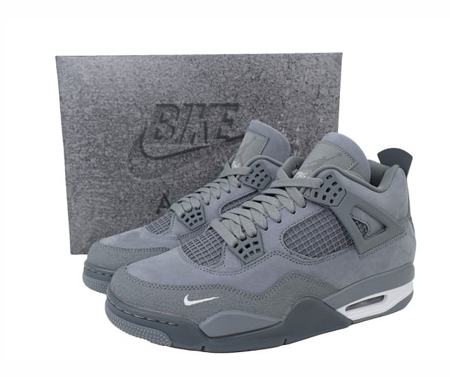 Air Jordan 4 Retro OG SP Nigel Sylvester Grey HF4340-003 - 1