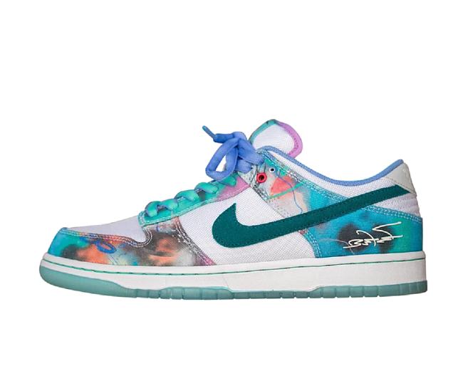 Nike SB Dunk Low Futura Laboratories Bleached Aqua HF6061-400 - 1