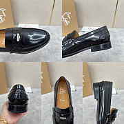 Christian Louboutin Loafer MAD Black Glossy Men's LB2210 - 2