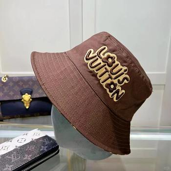 Louis Vuitton Craggy Bucket Brown Hat