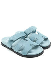 Hermes Chypre Sandals Blue HM13654  - 2