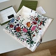 Gucci Scarf Code GG2250 Size 90x90cm - 5