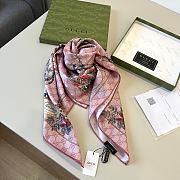 Gucci Scarf Code GG2253 Size 90x90cm - 5