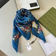 Gucci Scarf Code GG2254 Size 90x90cm - 2