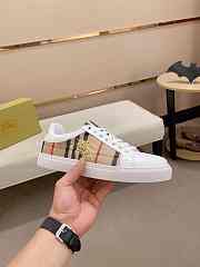 Burberry Leather Sneakers with Logo B0231 - 6