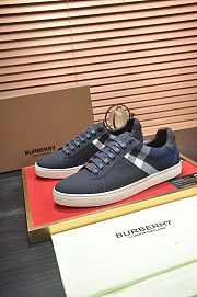 Burberry Suede And House Sneaker B0051 - 2