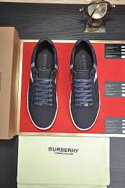 Burberry Suede And House Sneaker B0051 - 3