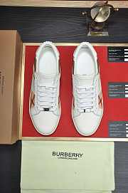 Burberry Suede And House Sneaker B0053 - 3