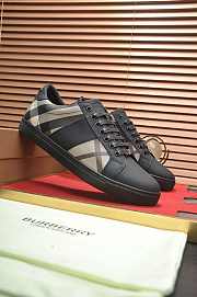 Burberry Suede And House Sneaker B0054 - 4