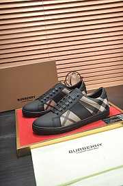 Burberry Suede And House Sneaker B0054 - 2