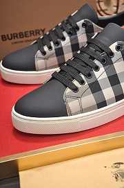 Burberry Suede And House Sneaker B0055 - 3