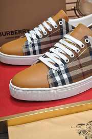 Burberry Suede And House Sneaker B0057 - 3